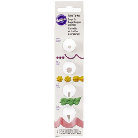 Wilton Icing Tip Set/Nested W418SET-621